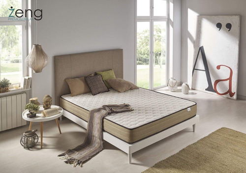 Colchon Viscoelastico 2 Plazas 190x160 Zeng Bamboo Confort