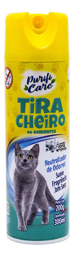Tira Cheiro De Ambientes Purifi Care Gatos 300ml Autoshine