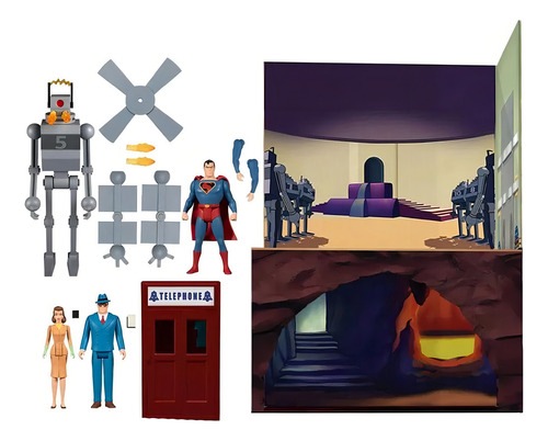 Superman The Mechanical Monsters 1941 - Set en caja de lujo