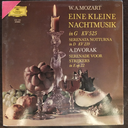 Vinilo Mozart Musiquita De Noche Dvorak: Serenata Nocturna