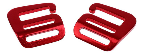 Hebilla Al De Las Correas Del Gancho De 2pcs G Para La Rojo