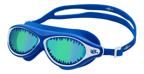Óculos De Natação Speedo Infantil Kidshark Tubarão Cor Azul