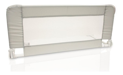 Baranda Cama Y Sommier Plegable Baby Innovation Seguridad Color Gris Tela