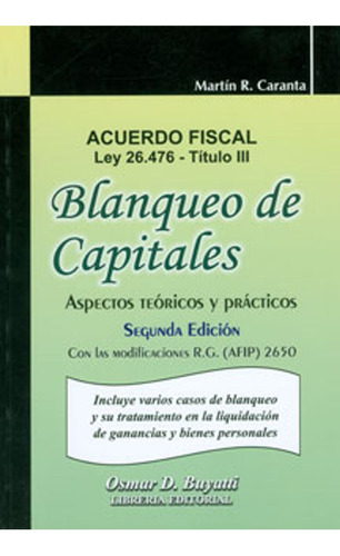 Libro Blanqueo De Capitales Aspectos Teóricos Y Prácticos 2a