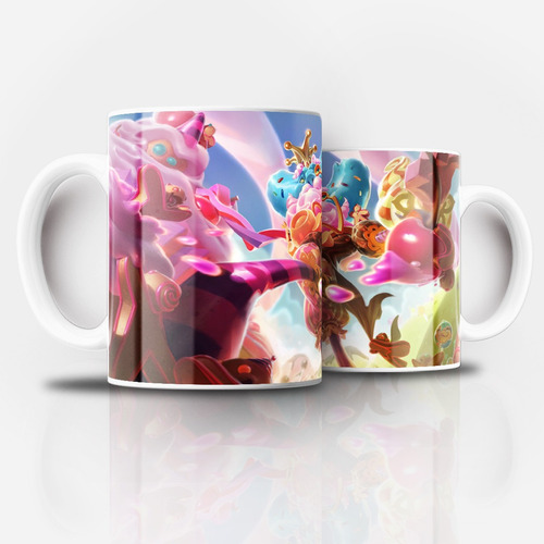 Tazón Taza Personalizada Ivern League Of Legends (skins)