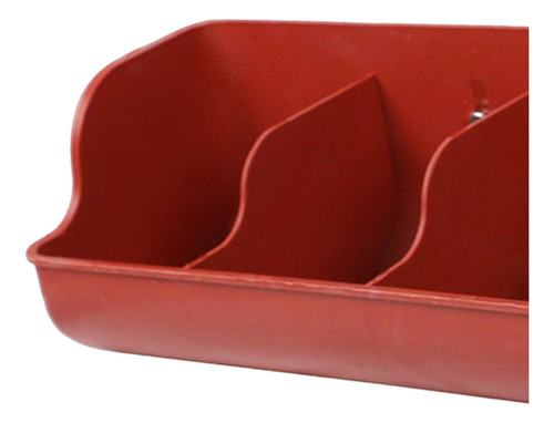 Alimentador De Porco Com 4 Compartimentos Bandeja De