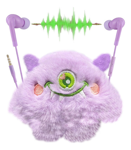 Gogosinis Juego Auriculares Con Bonito Estuche Monster Niños