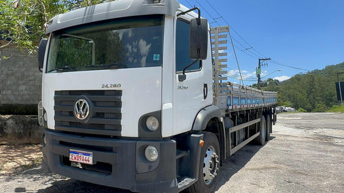 Vw 24280 Ano 2020 Truck Carroceria Com Ar Condicionado