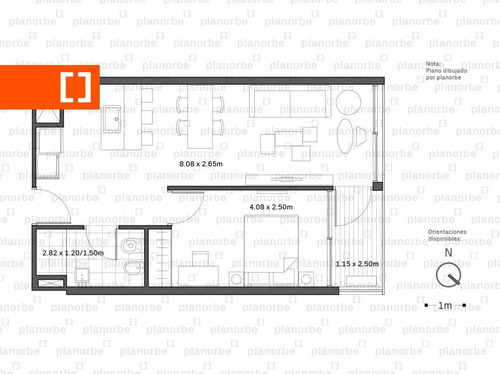 Venta De Apartamento Obra Construcción 1 Dormitorio En Pocitos, Vicènz Unidad 202