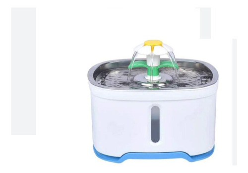 Fuente De Agua Para Mascota Con Luz Led 2lt