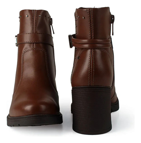 Bota Vestir Moda Mujer Taco Cuadrado Dakota Da761