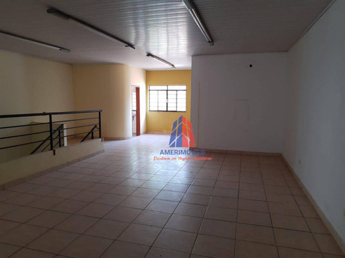 Imagem 9 de 15 de Salão Para Alugar, 272 M² Por R$ 6.000/mês - Jardim Girassol - Americana/sp - Sl0067
