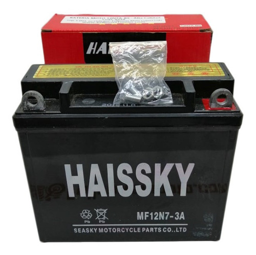 Bateria Moto 12n7-3a. Haissky. Alta Calidad Fullpower Moto