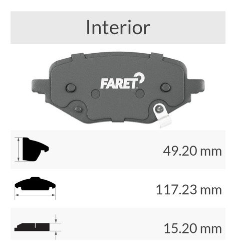 Balatas Traseras Chevrolet Captiva Epb 2021 2022 2023