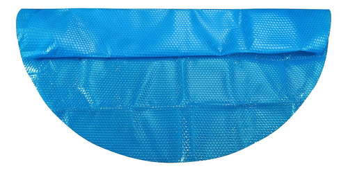 Cobertura De Piscina Redonda Q - Proteção Azul Para A Superf