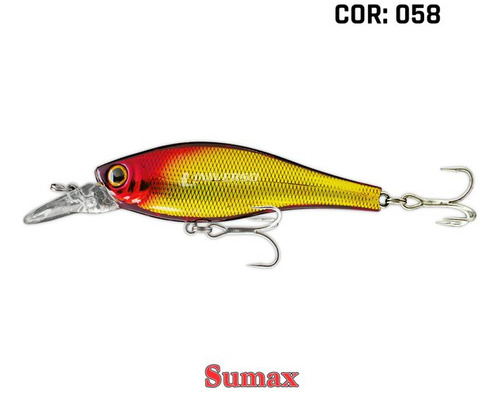 Señuelo Sumax Vision Shad 10cm 22grs Owner Dorado Chafalote