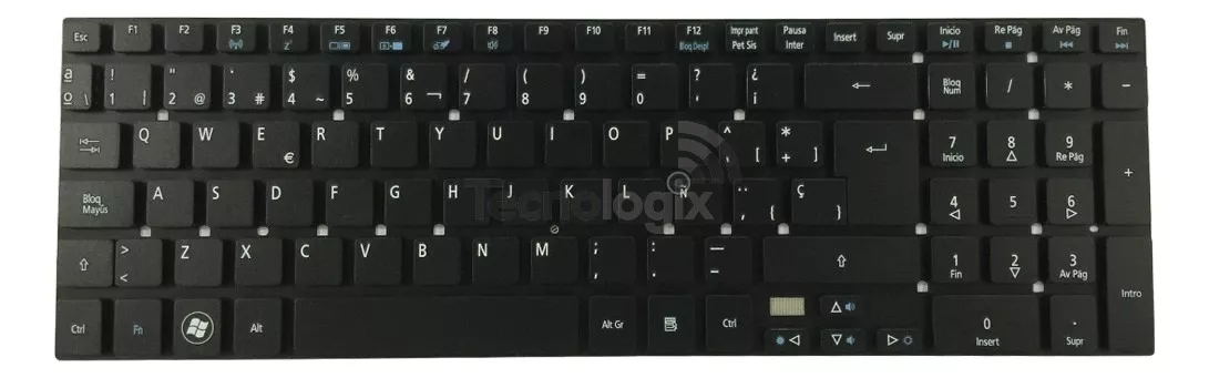 Segunda imagen para búsqueda de teclado acer aspire 3 a315