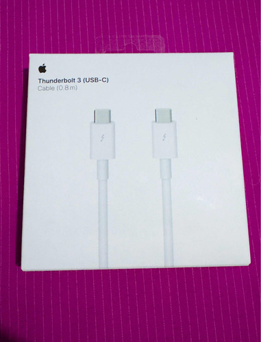 Usb Tipo-c Thunderbolt 3 Apple Original