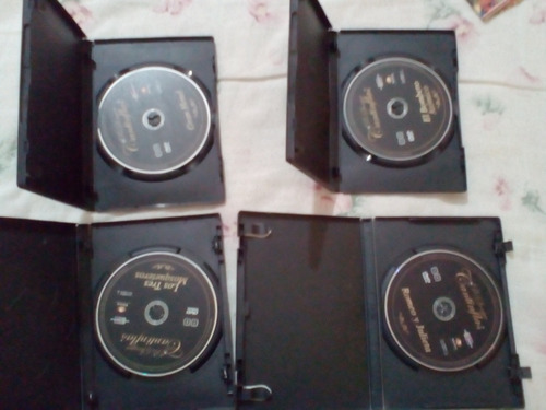 Lote De 4 Dvds De Mario Moreno Cantinflas Televisa (Usado)