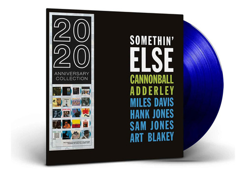 Cannonball Adderley Miles Davis Somethin Else Vinilo Azul