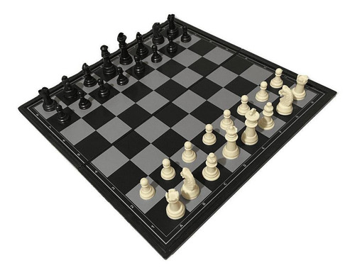 Imagem 1 de 5 de Jogo De Xadrez Magnético 19,5 X 19,5 Cm