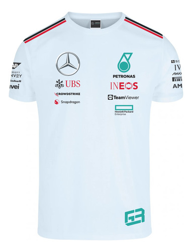 Playera Mercedes F1 Escudería Dry Fit Corredores Fórmula 1