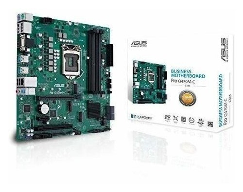 Asus Pro Q470m-c / Csm Lga1200 (intel 10th Gen) Uatx Motherb