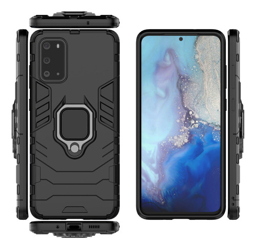 Funda Tipo Cartera Con Tapa Retro Anticaída Para Samsung Gal Color Negro Samsung Galaxy a14 5g