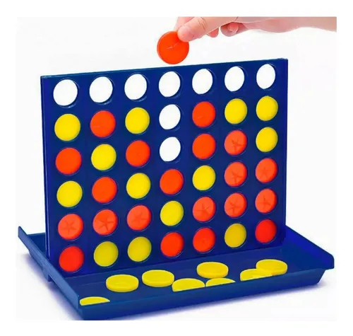 Juego De Mesa 4 En Linea Familiar Connect Bingo Juguete