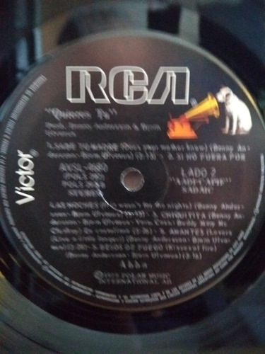 Vinilo Lp Abba - Voulez-vous = Quieres Tu? ( Argentina ) (Usado)