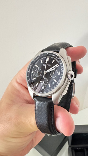 Relógio Bulova Lunar Pilot Kit Nf + Garantia Preto Preto Preto (Usado)