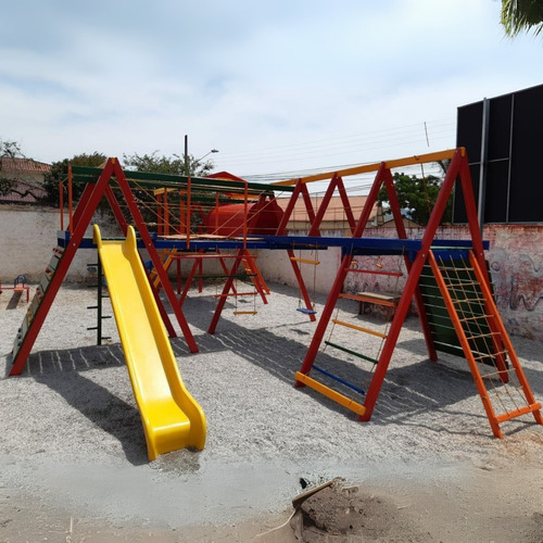 Cia Da Criança Playground Marathon Com Túnel 3,5m