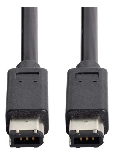 Cable Firewire 6 Pin - 6 Pin 1394 6p-6p Fire Wire 1.2m 6p 6p Negro