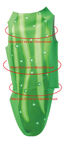 Cucumber Cosplay Costume Lightweight Men Women Halloween