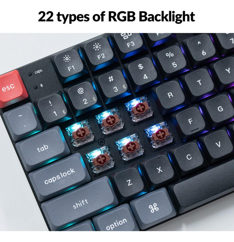 Diseño Tkl De Teclado Mecánico Inalámbrico De Teclado K13 Pr