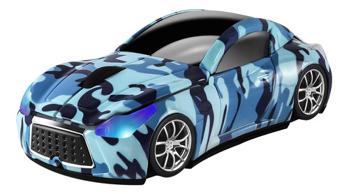 Mouse Usbkingdom Carros/camo Azul