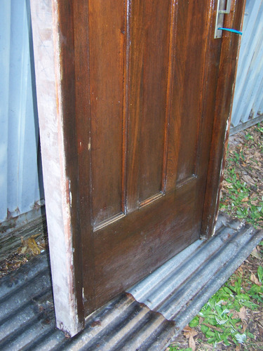 Puerta De Entrada Madera Roble Roble (Usado)