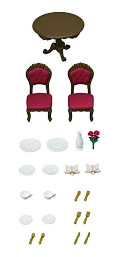 Casas Para Muñecas Y Muñecos, Comedor En Miniatura