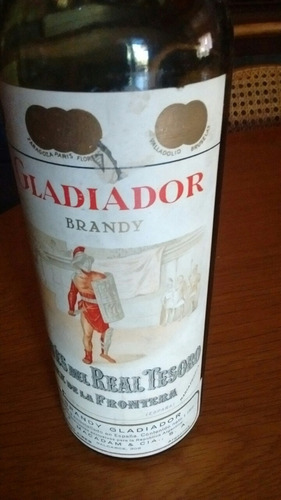 Botella De Cognac Gladiador