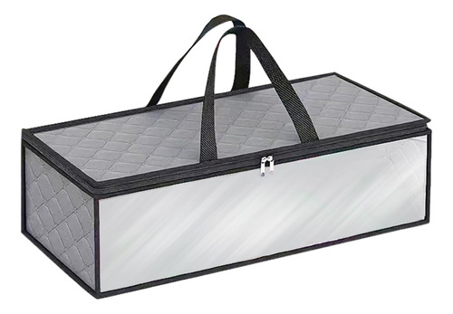 Bolsa De Almacenamiento De Ropa Plegable, Organizador Gris