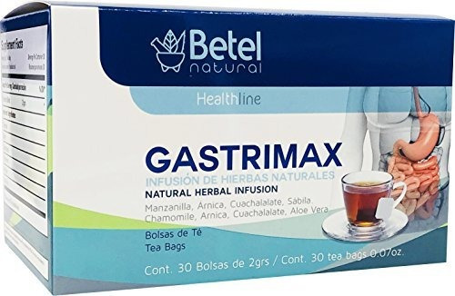 Gastrimax Té De Hierbas Por Betel Natural - Soporte Gástrico