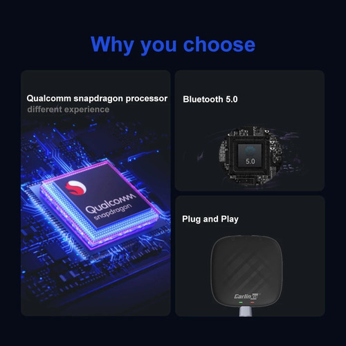 Streaming Box Automotivo Para Carros Com Multimídia Carplay