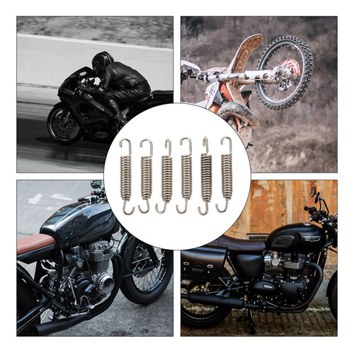 Muelles Para Motocicletas, 8 Piezas, Resortes De Montaje Par