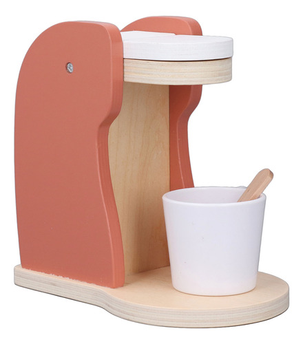 Set De Cafetera De Madera Para Niños Playset Machine Toy Pre