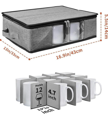 Café Caja De Almacenamiento Cazas De Té Container Zipper