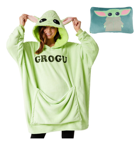 Sudadera Con Capucha Disney Stitch Blanket, Forro Polar Extr