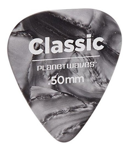 Planet Waves Black Pearl Celuloide Puas De Guitarra 25 Unida