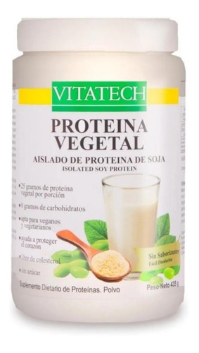 Proteína Vegetal Vita Tech Apta Veganos Y Vegetarianos Proteína Vegetal En Alta Concentración