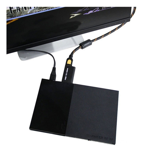 D Convertidor De Ps2 A Para Juegos Hd 480i Con O/video