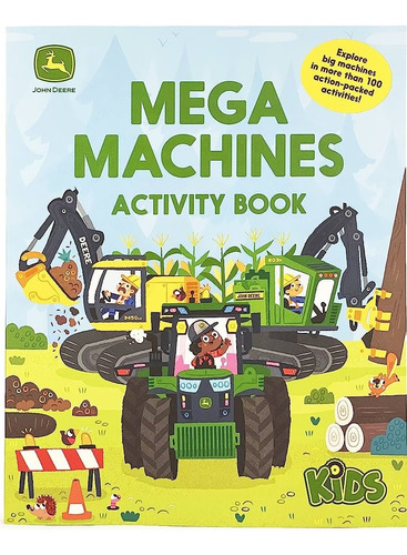 Mega Machines Activity Book - Jhon Deere (kids)